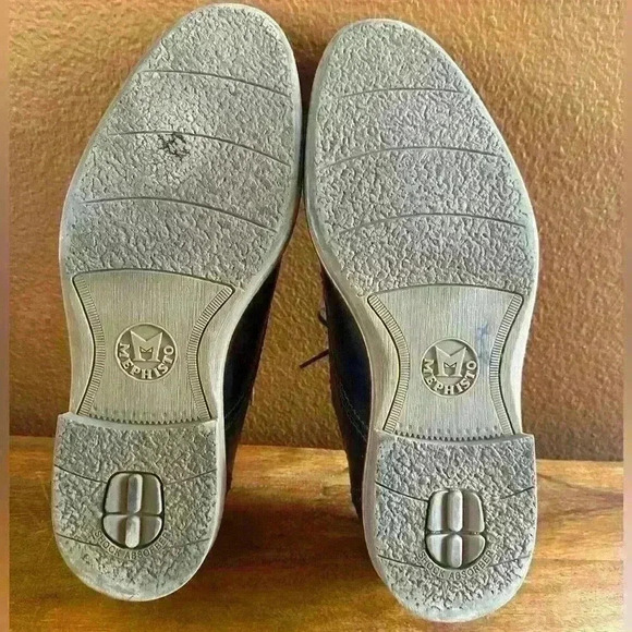 Mephisto Brown Leather Oxford Dress Shoes Men’s U.S. Size 12 - Picture 9 of 9